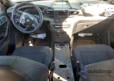 2021 Ford Explorer Police Interceptor z USA, uszkodzony, nr VIN 1FM5K8AB6MGA46987